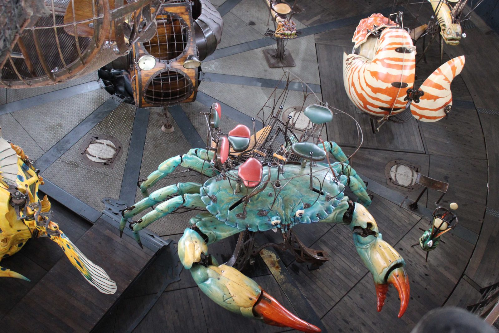 Nantes Le Carrousel des Mondes Marins crabe