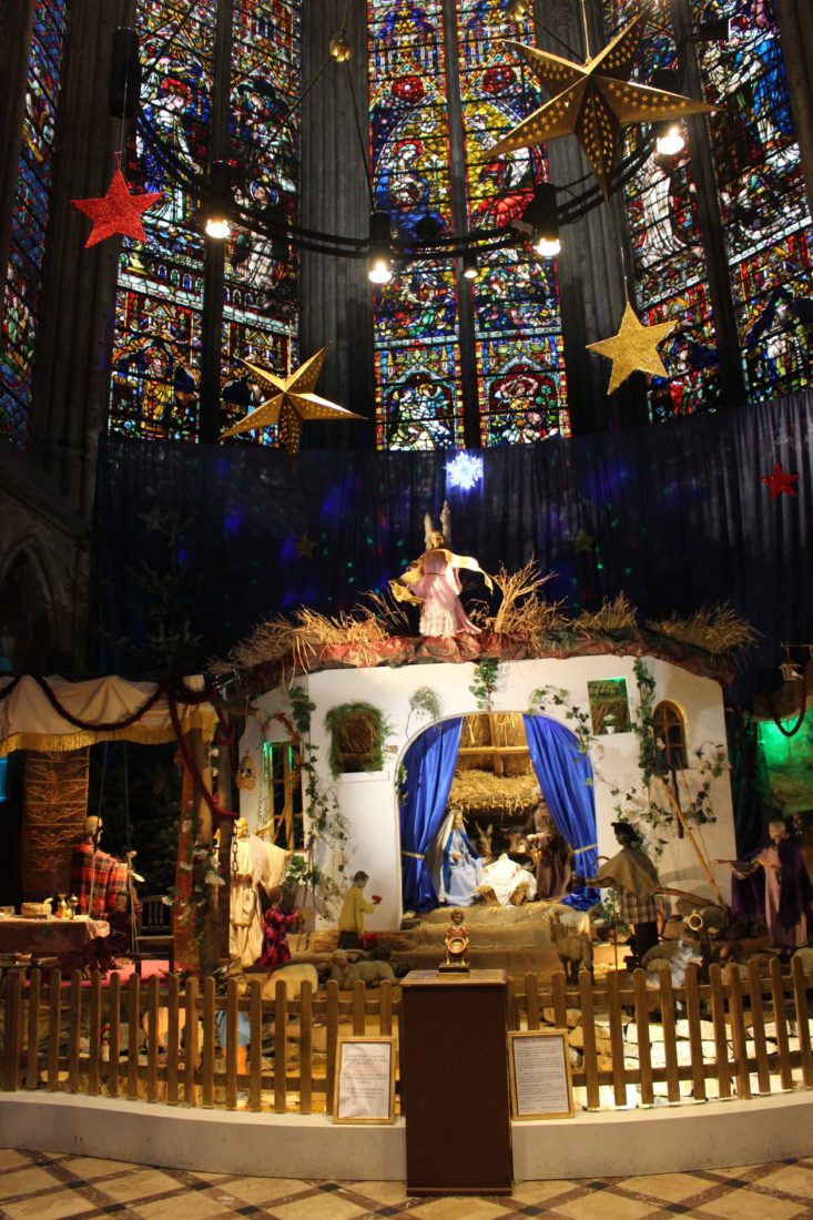 Metz cathédrale crèche