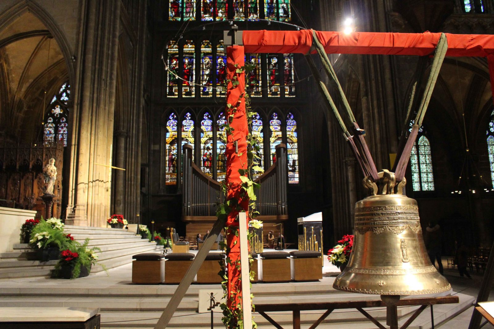 Metz cathédrale la cloche du Jubilé