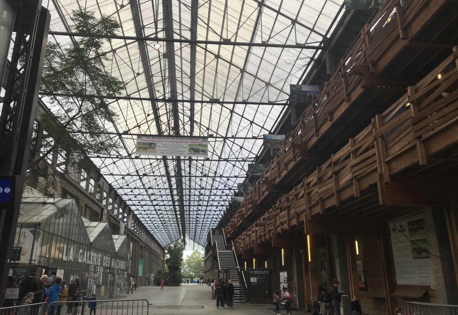 Nantes : la galerie des Machines de l'Île 