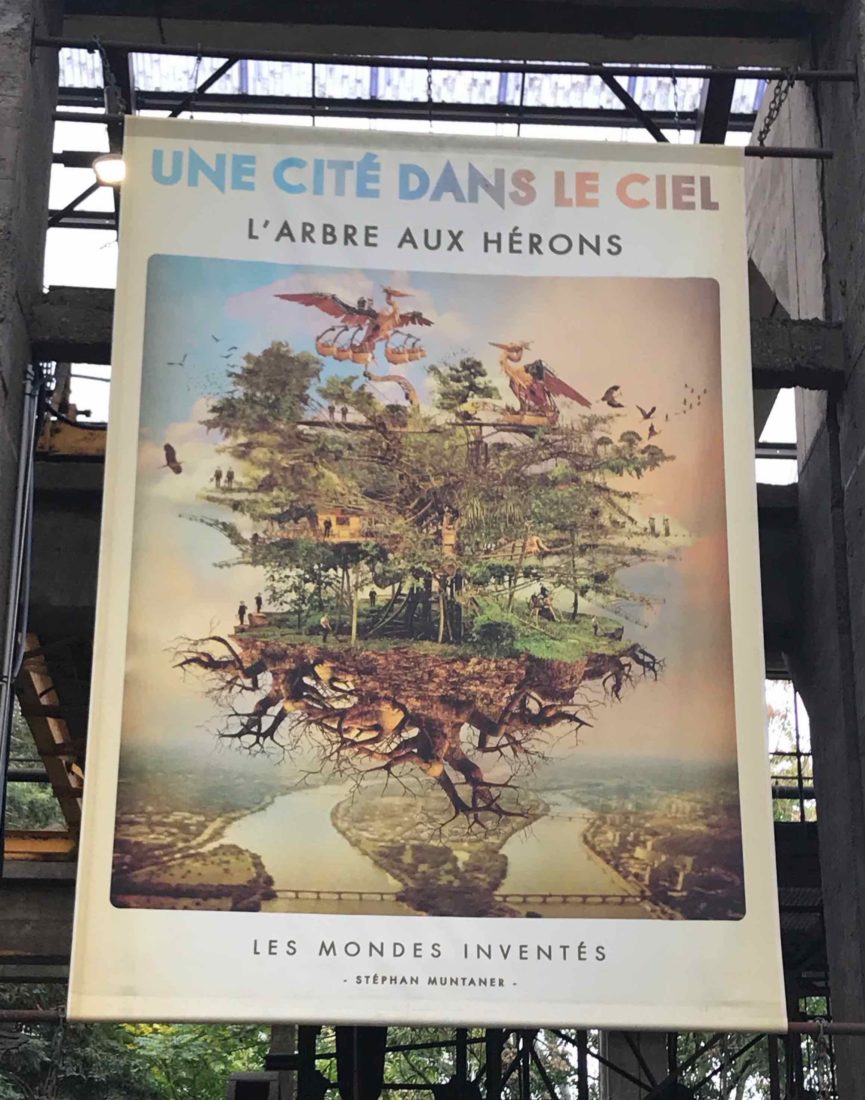 Nantes : la galerie des Machines de l'Île Affiche L'Arbre aux Herons