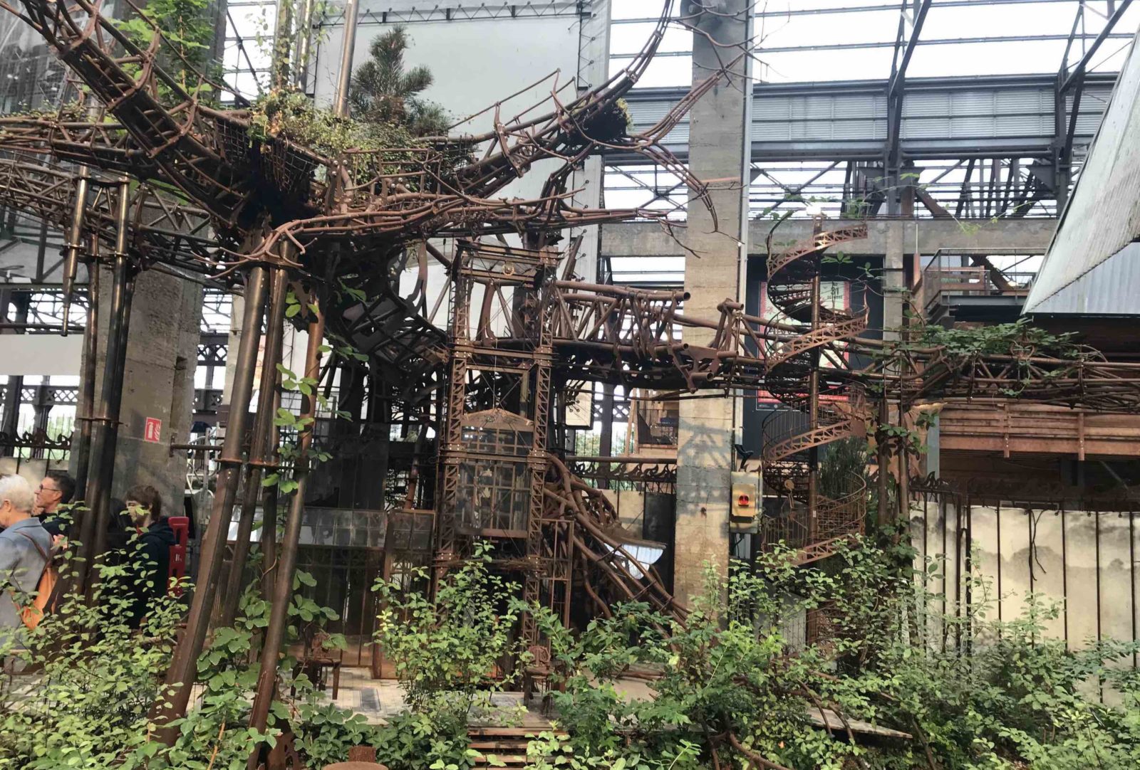 Nantes : la galerie des Machines de l'Île Prototype L'Arbre aux Herons