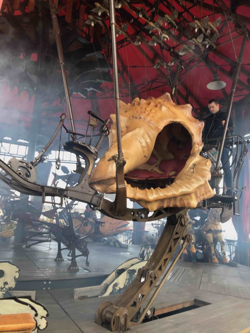 Nantes Le Carrousel des Mondes marins coquillage