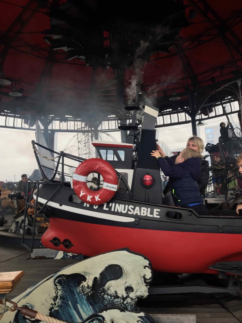 Nantes Le Carrousel des Mondes marins bateau