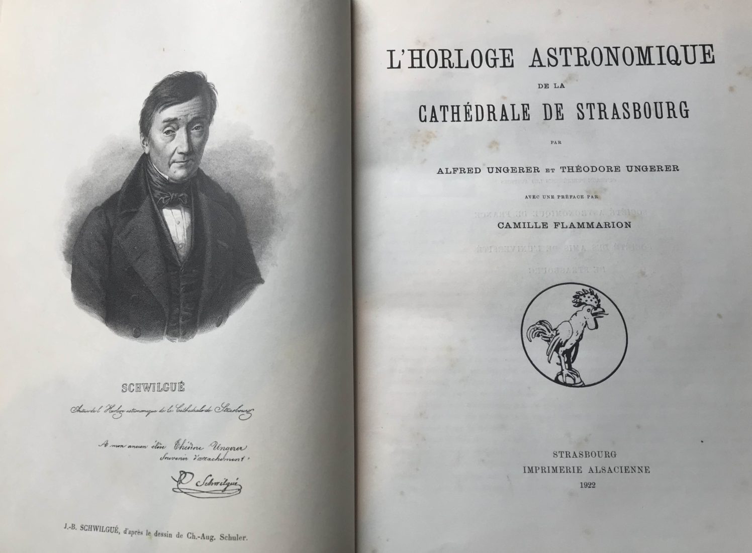 Horloge astronomique Cathédrale Strasbourg Alfred et Théodore Ungerer