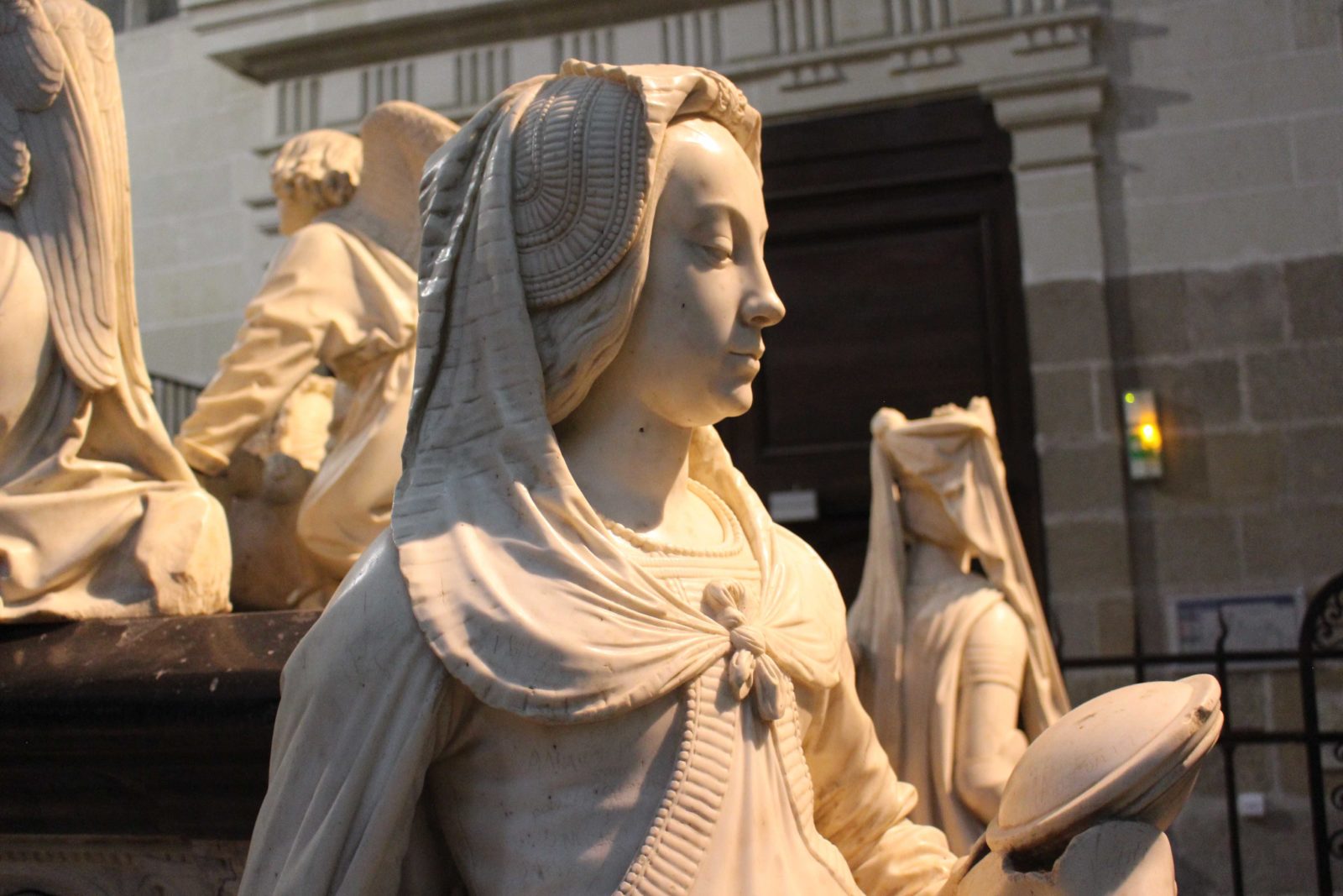 Nantes Cathédrale St Pierre-et-Saint-Paul Statue La Prudence