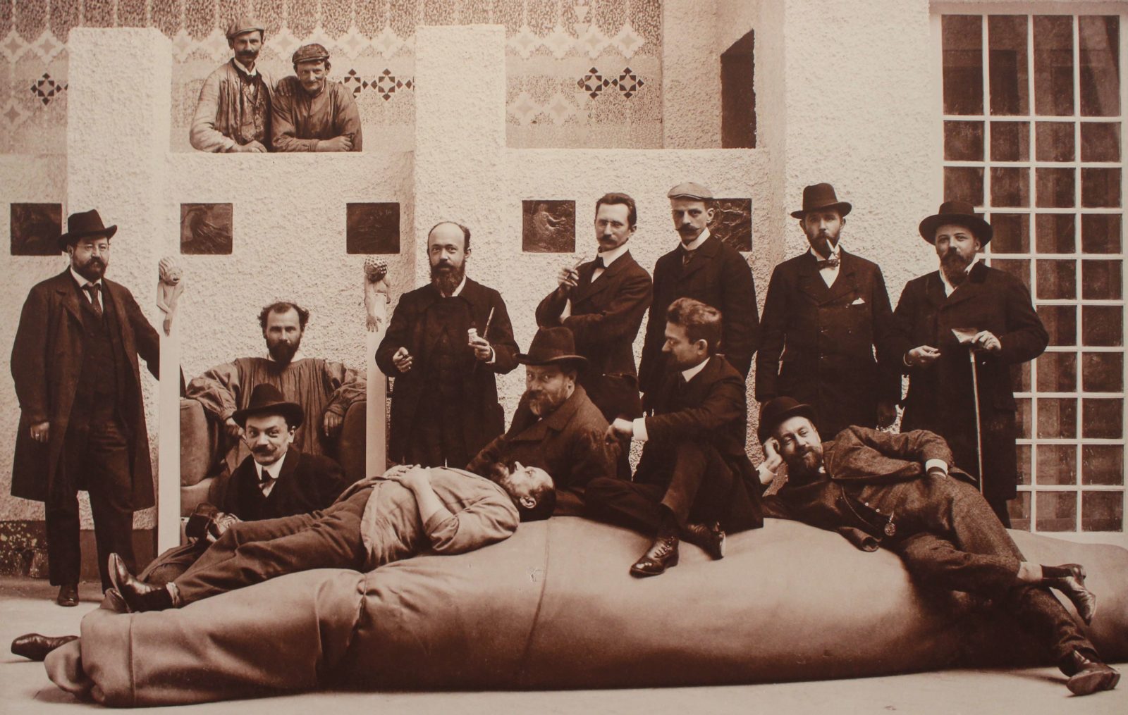  Avril 1902 – Photo XIVème exposition de la Sécession Vienne