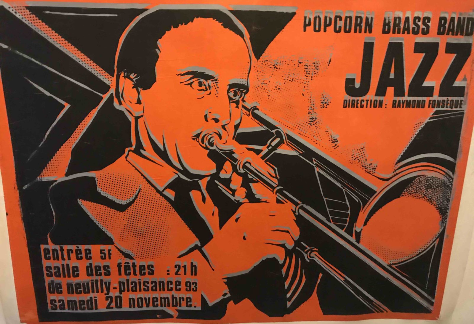 Affiche Jazz Boris Vian