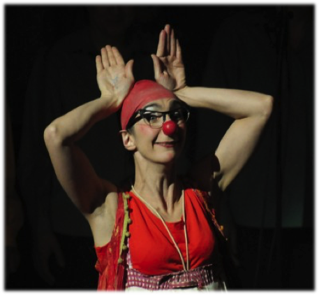 Roseline Guinet clown