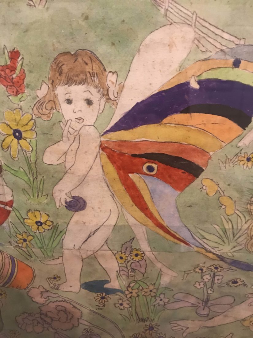 HENRY DARGER fillette papillon Collection de l’Art Brut, Lausanne