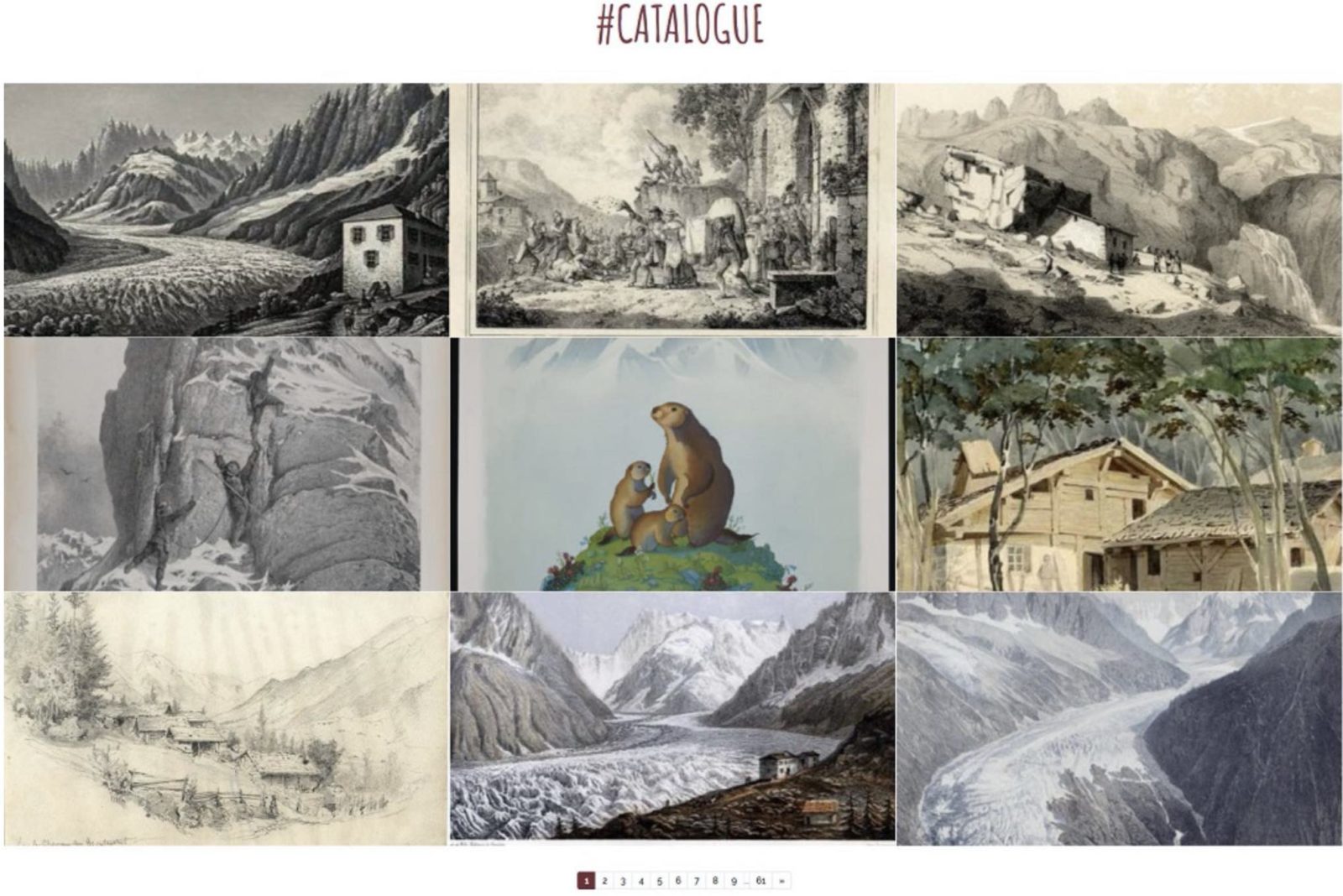 catalogue - musées alpins de Chamonix et Turin