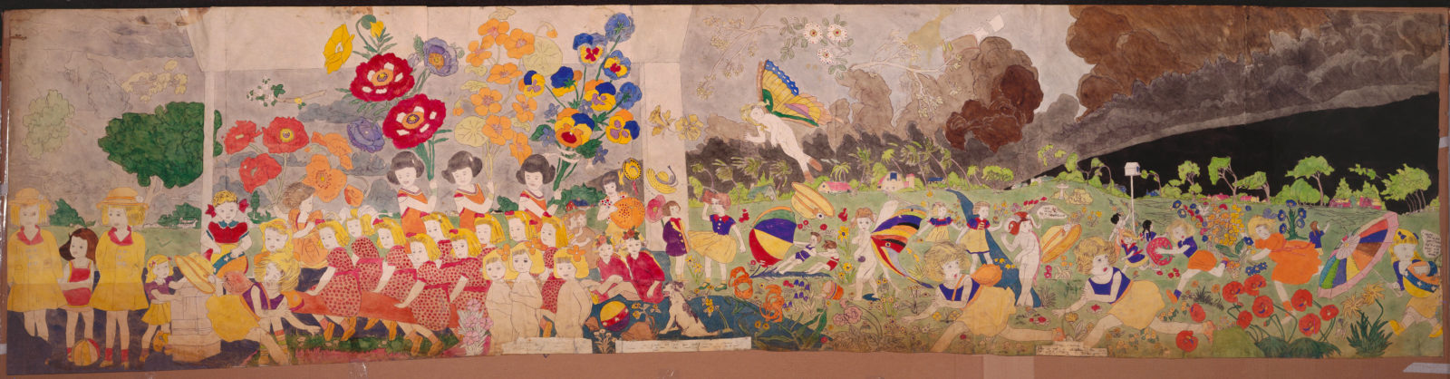 Henry Darger, Storm brewing.