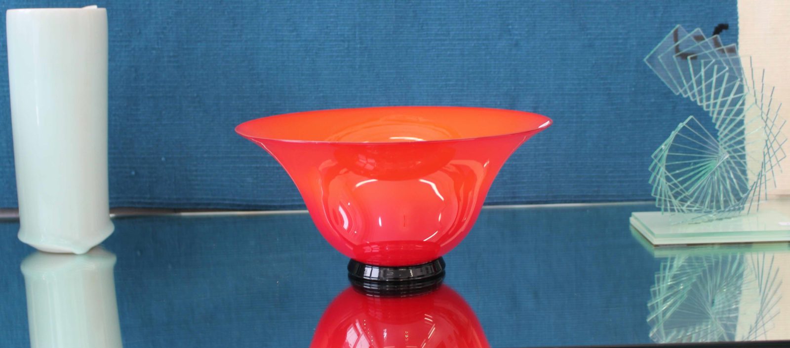 Paolo Venini (fameuse manufacture Venini ,Murano coupe 1991