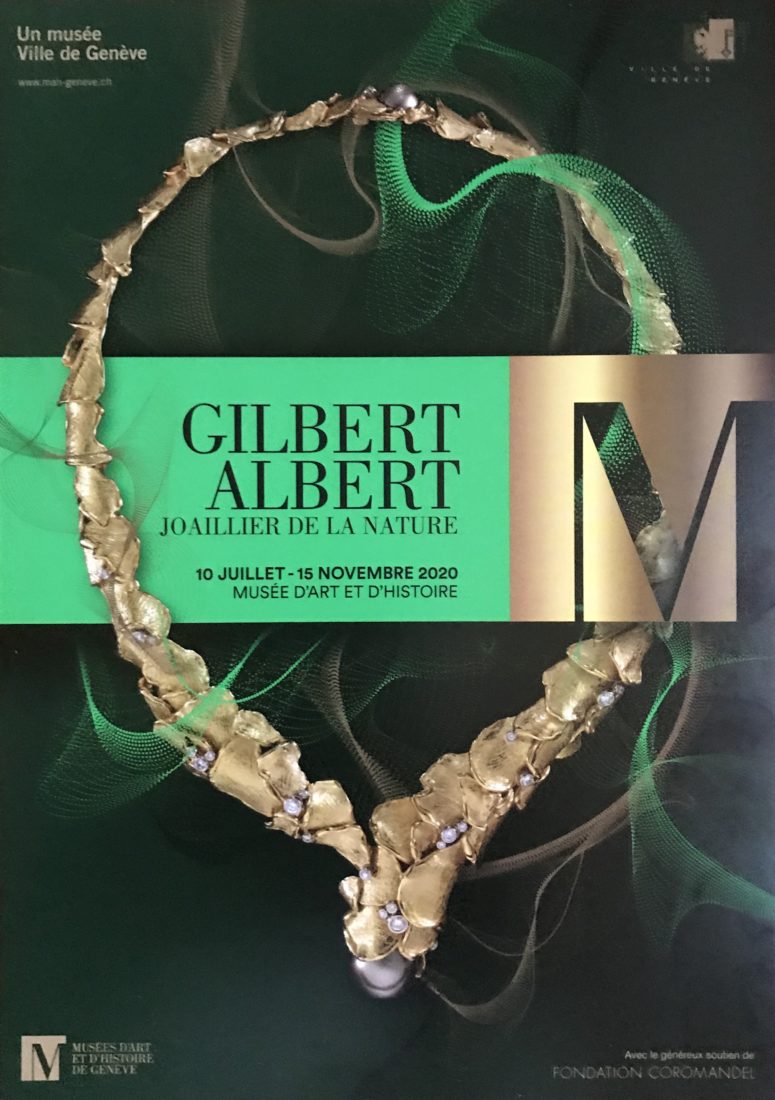 Gilbert Albert Affiche exposition MAH 2020