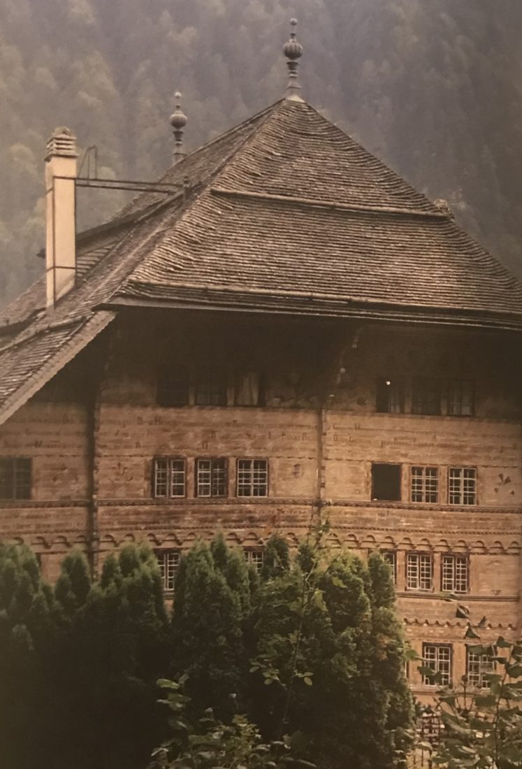Le guide Via Alpina - chalet Balthus