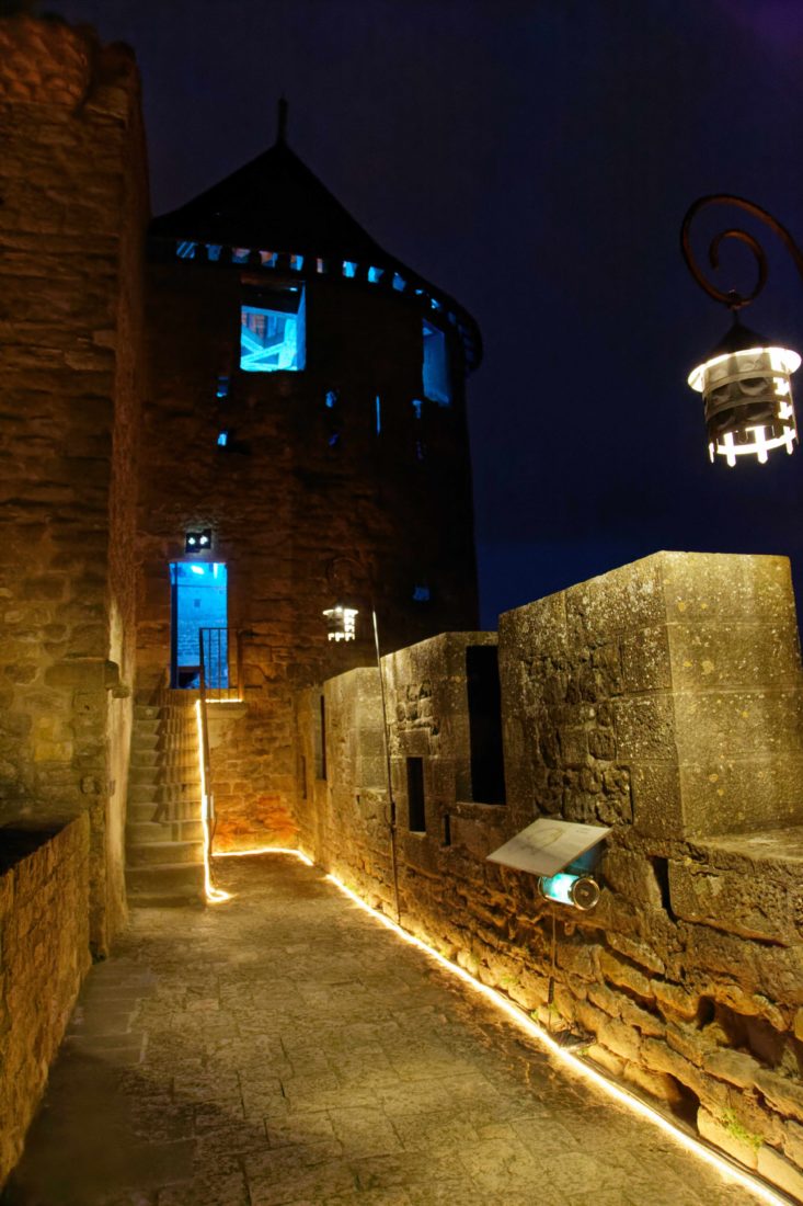 Promenade sur les remparts de Carcassonne 