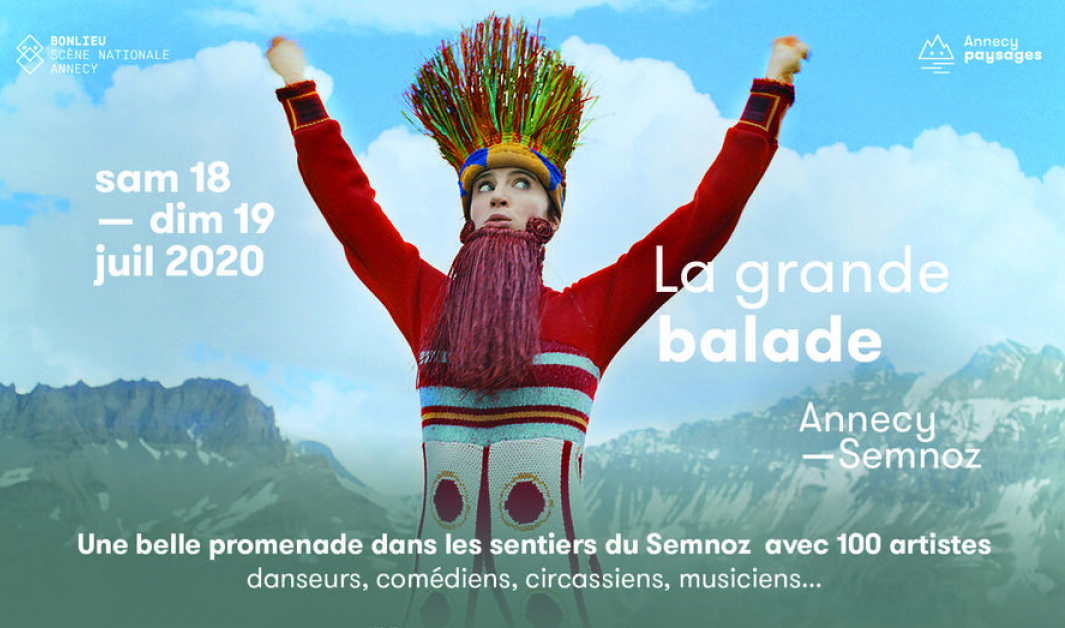 Annecy La grande balade 2020 Affiche