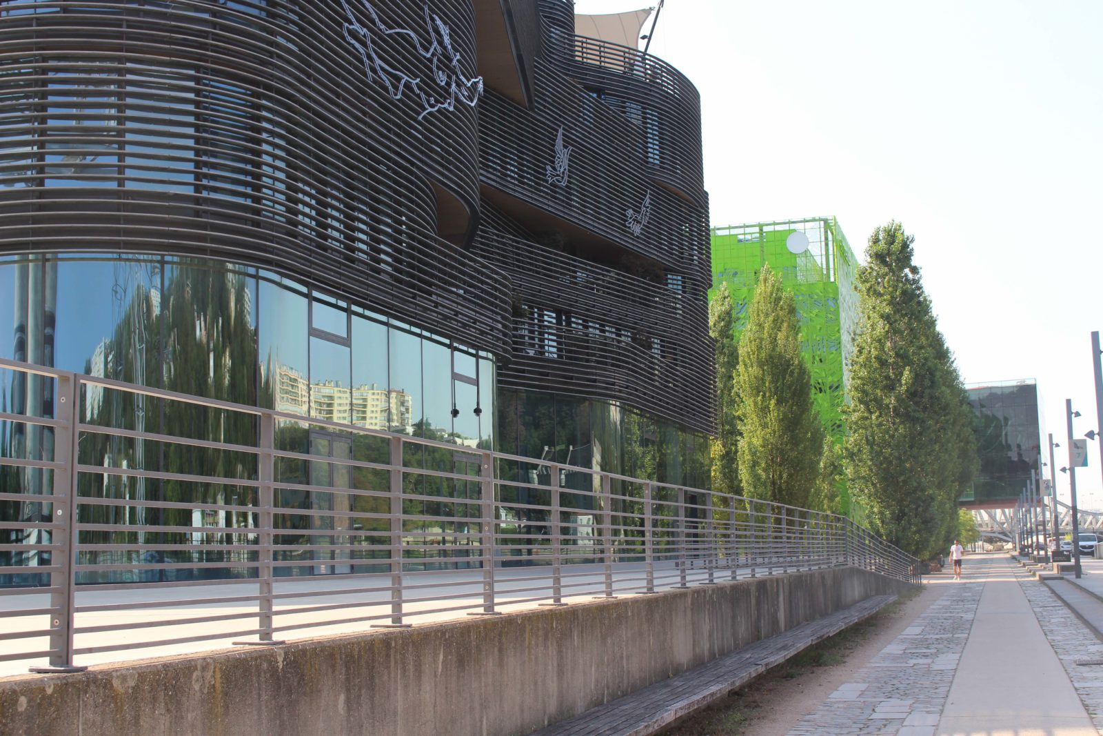 Confluences Lyon Pavillon 52 façade décalée