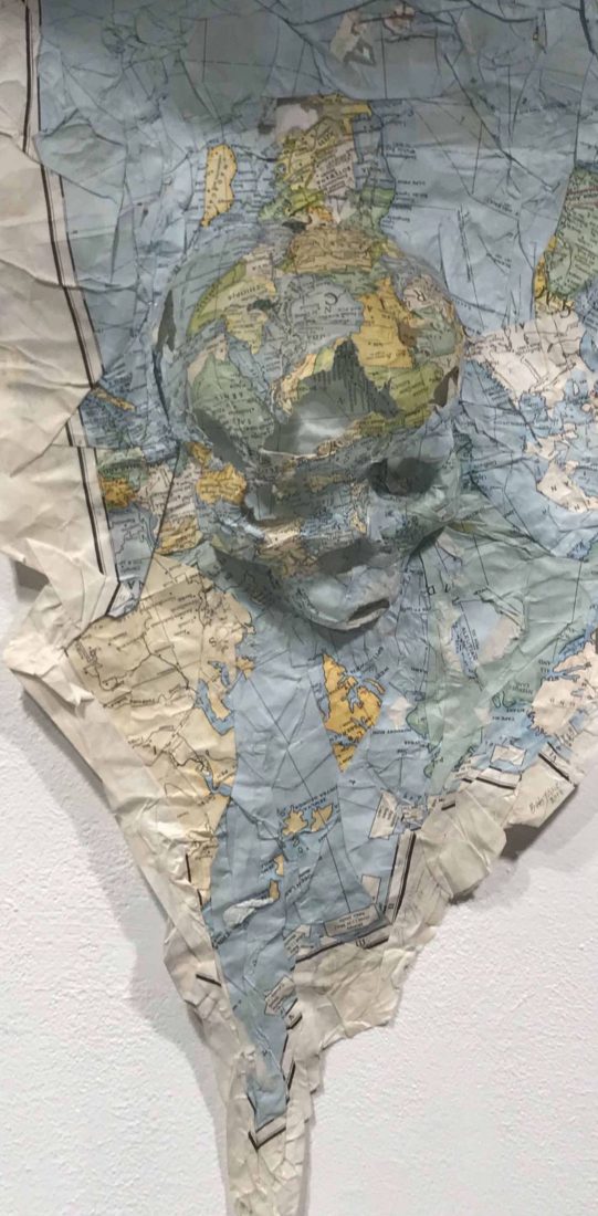 Roberto Janz Skull map Triennale Charmey 2020