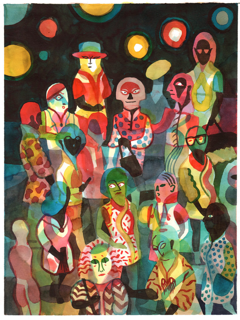 Brecht Evens, "Les Rigoles", 