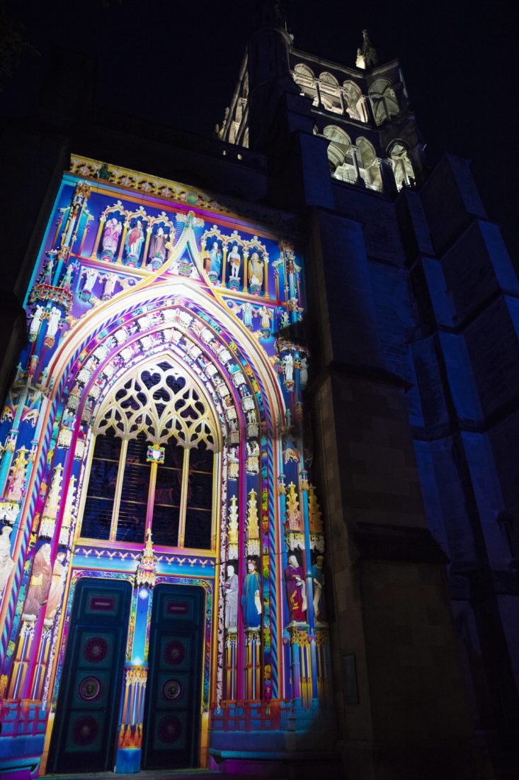 Festival Lausanne Lumières 2020 Cathédrale