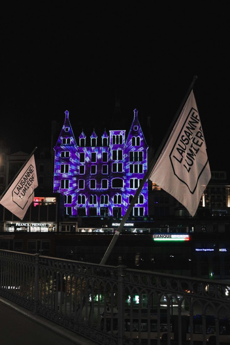 Festival Lausanne Lumières 2020 maison Mercier