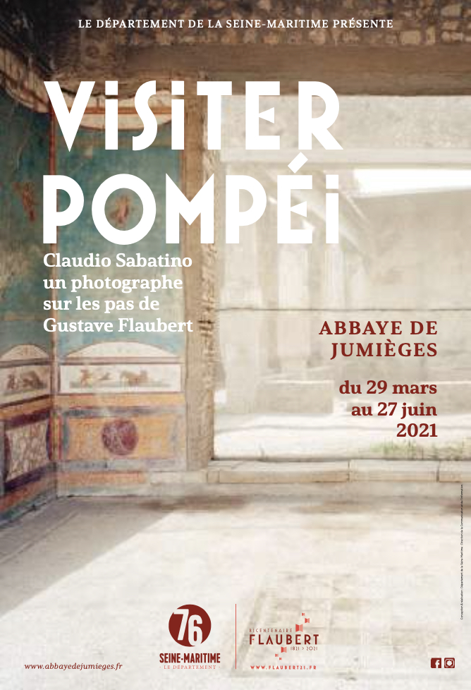 Affiche de «Visiter Pompéi»