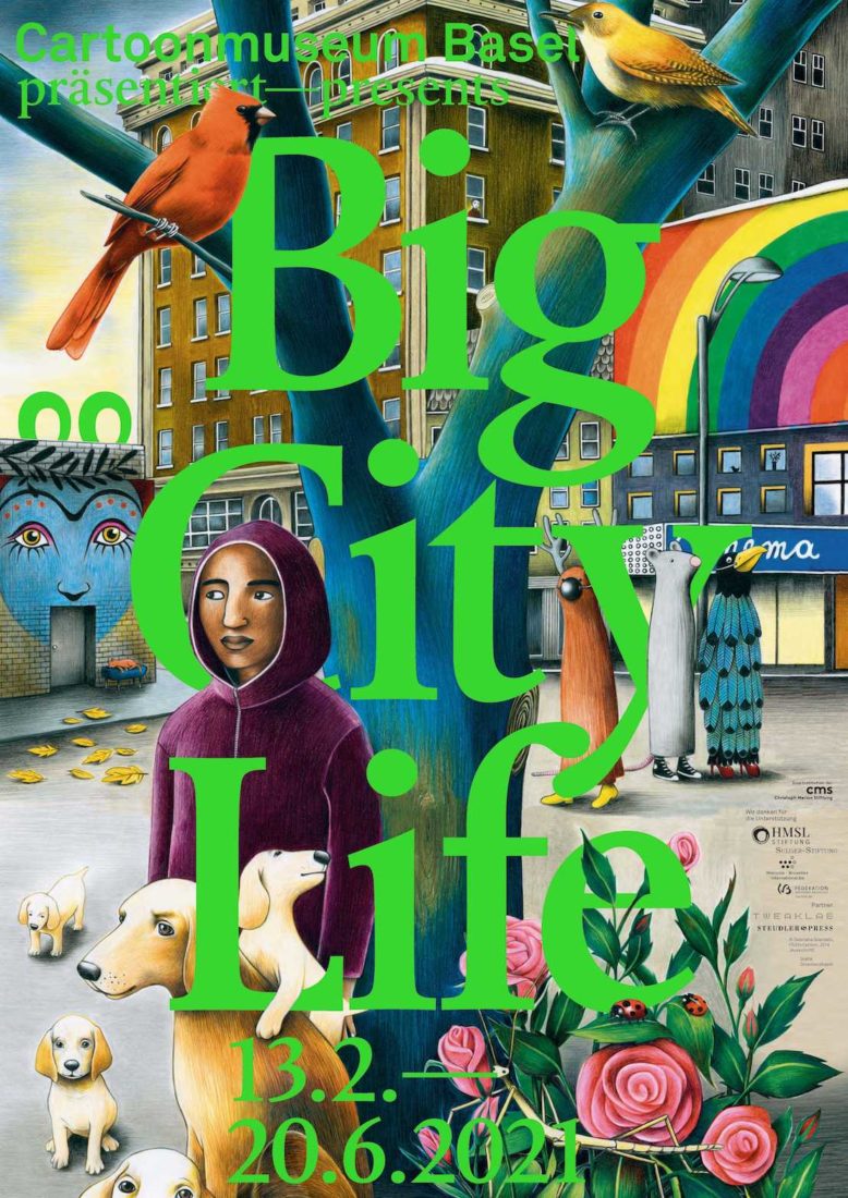 Affiche exposition Bâle Gabriella Giandelli, «Tutto L’anno», 2014.
