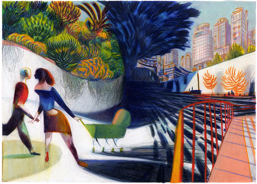 © Lorenzo Mattotti, «Urban Landscape», 2007