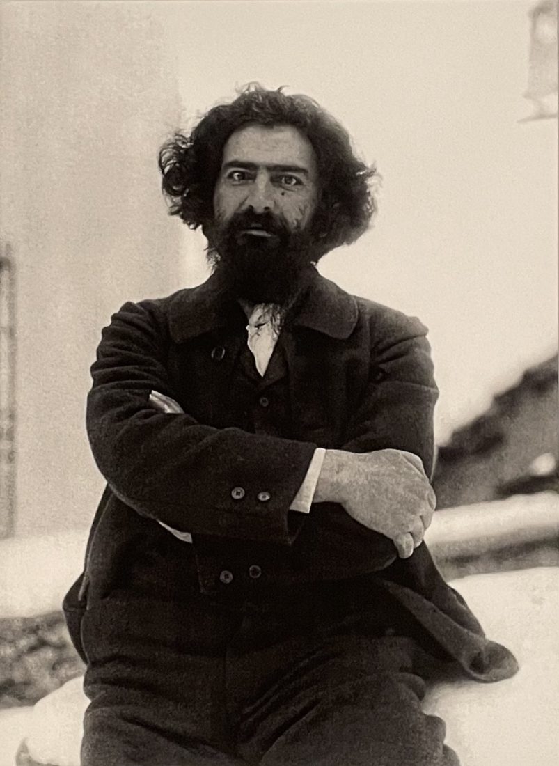 Paul Badrutt. Photographie de Giovanni Segantini,