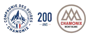 Logo anniversaire 200 ans de la Compagnie des guides de Chamonix