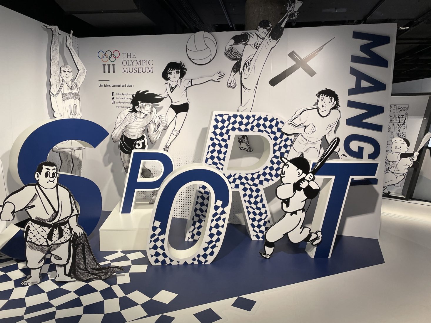 Musée olympique Lausanne Sport X Manga
