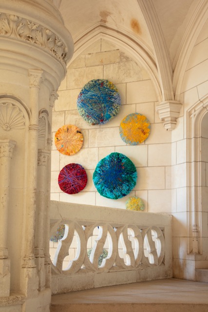 Escalier d'honneur du château – Sheila Hick Chaumont sur Loire