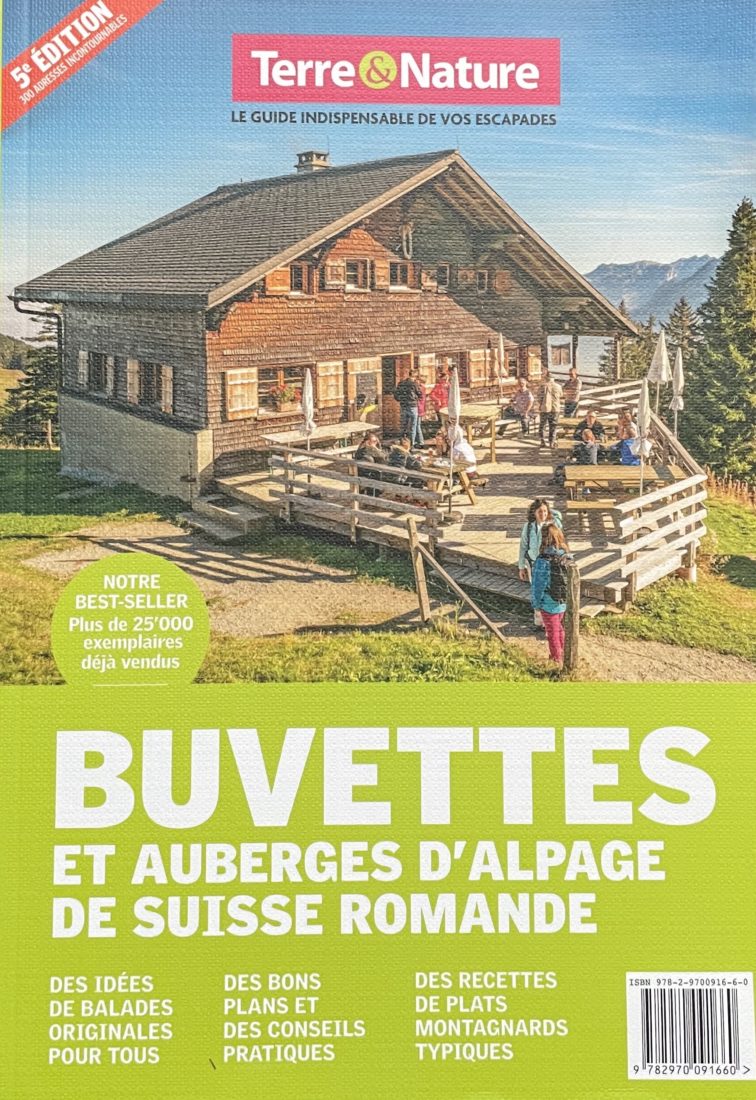 Buvettes et auberges Suisse romande 5ème édition