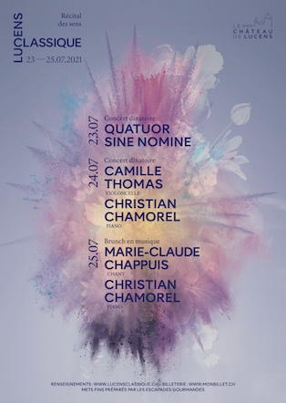 Affiche Festival Lucens classique 2021