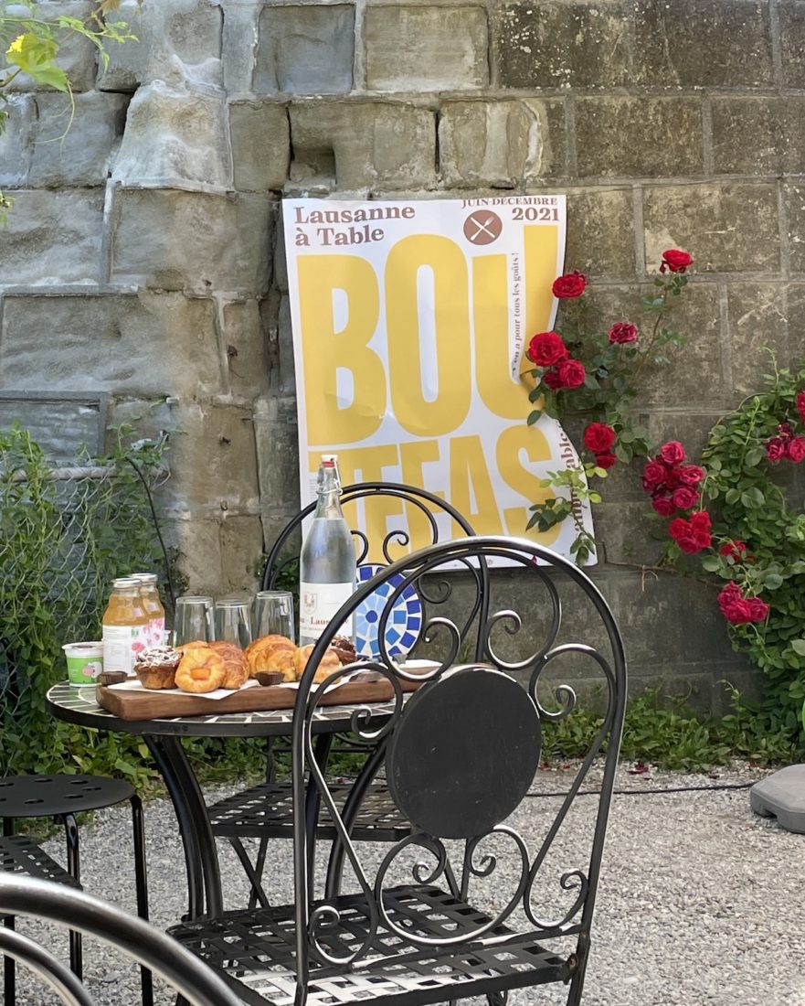 Lausanne à Table 2021 Affiche