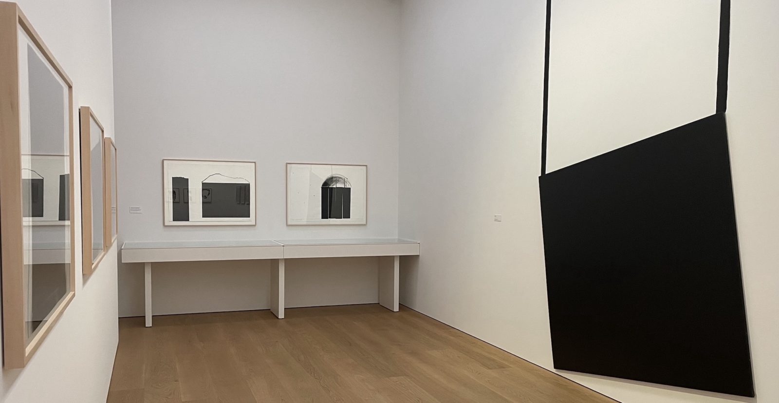 Vues des dalles d'exposition MCBA
