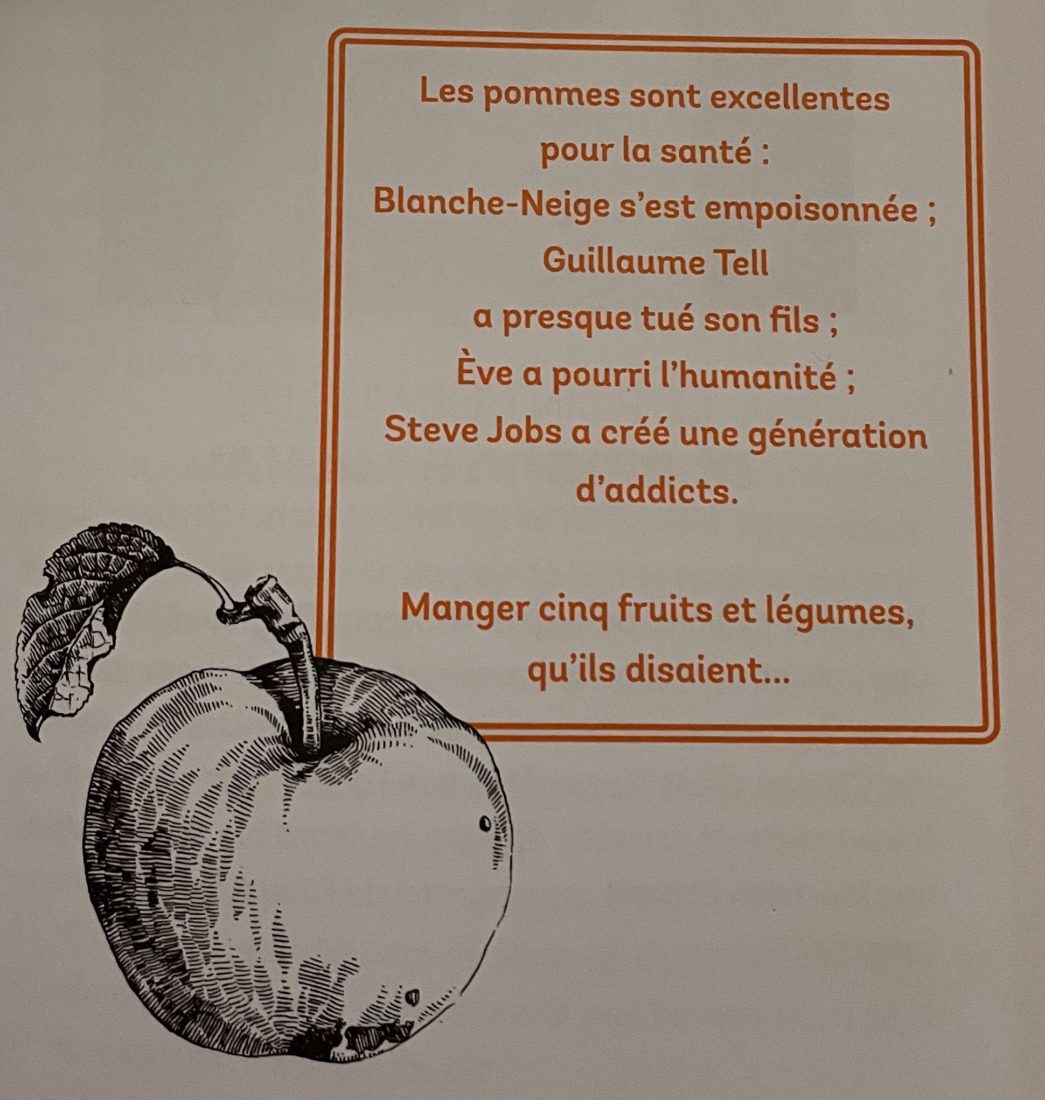 Julie Mamou-Mani ~ PTDR Pomme
