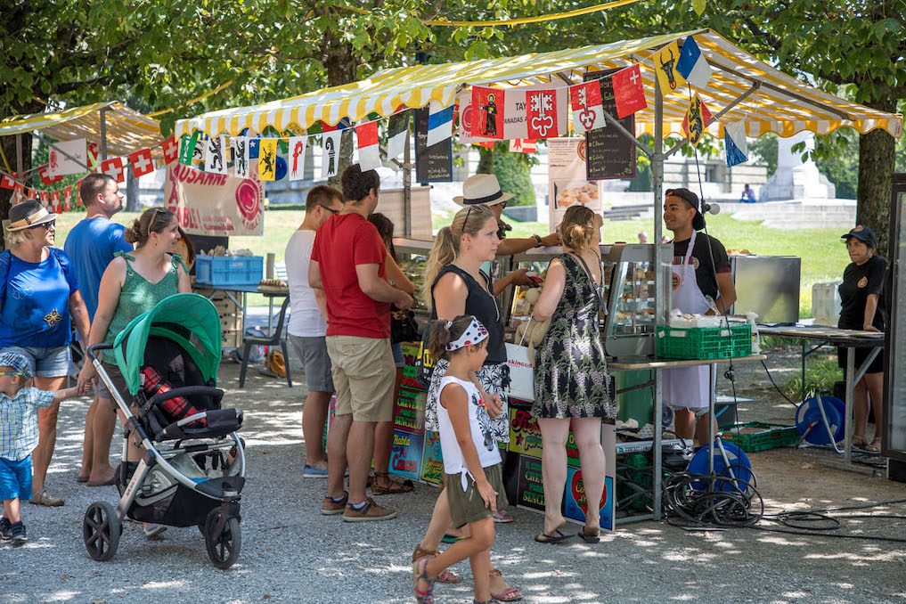 Lausanne à Table 2021 marché