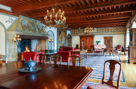 Château de Lucens VD Salle à manger