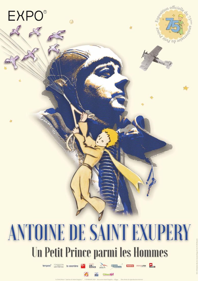 Affiche Exposition Saint Ex