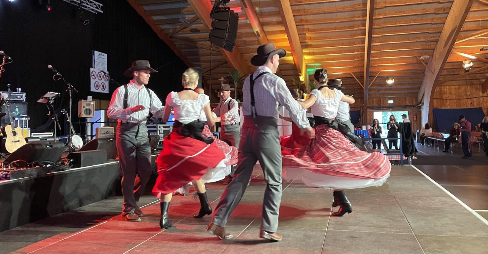 Country Night Gstaad 2021- groupe de danseurs