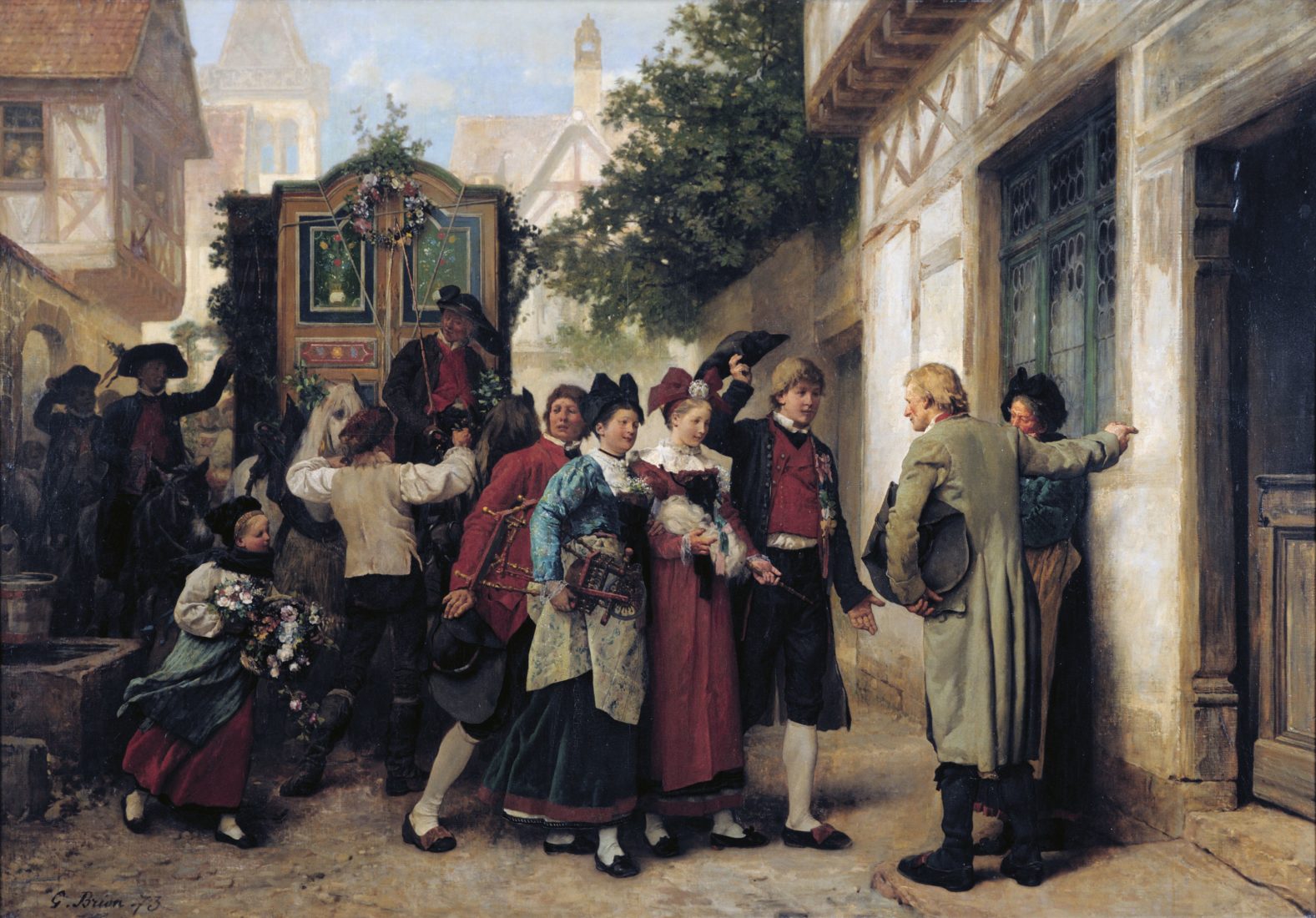 Auguste Brion, Cortège nuptial, 187