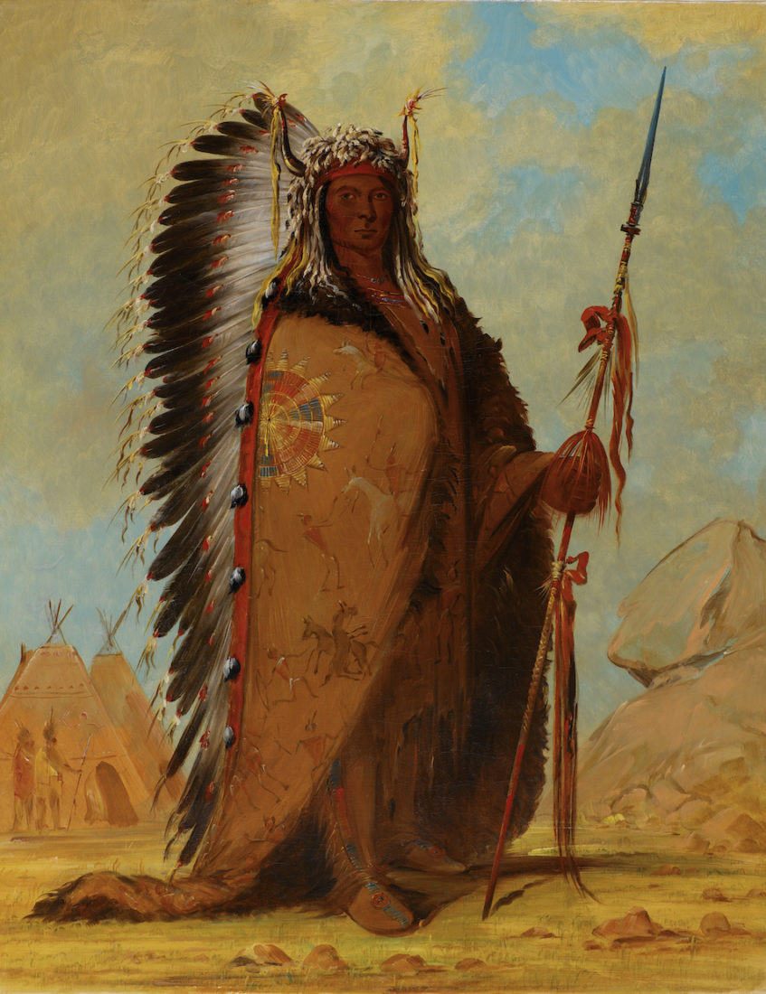 Sur la piste des Sioux Portrait de Ee-ah-sa-pa