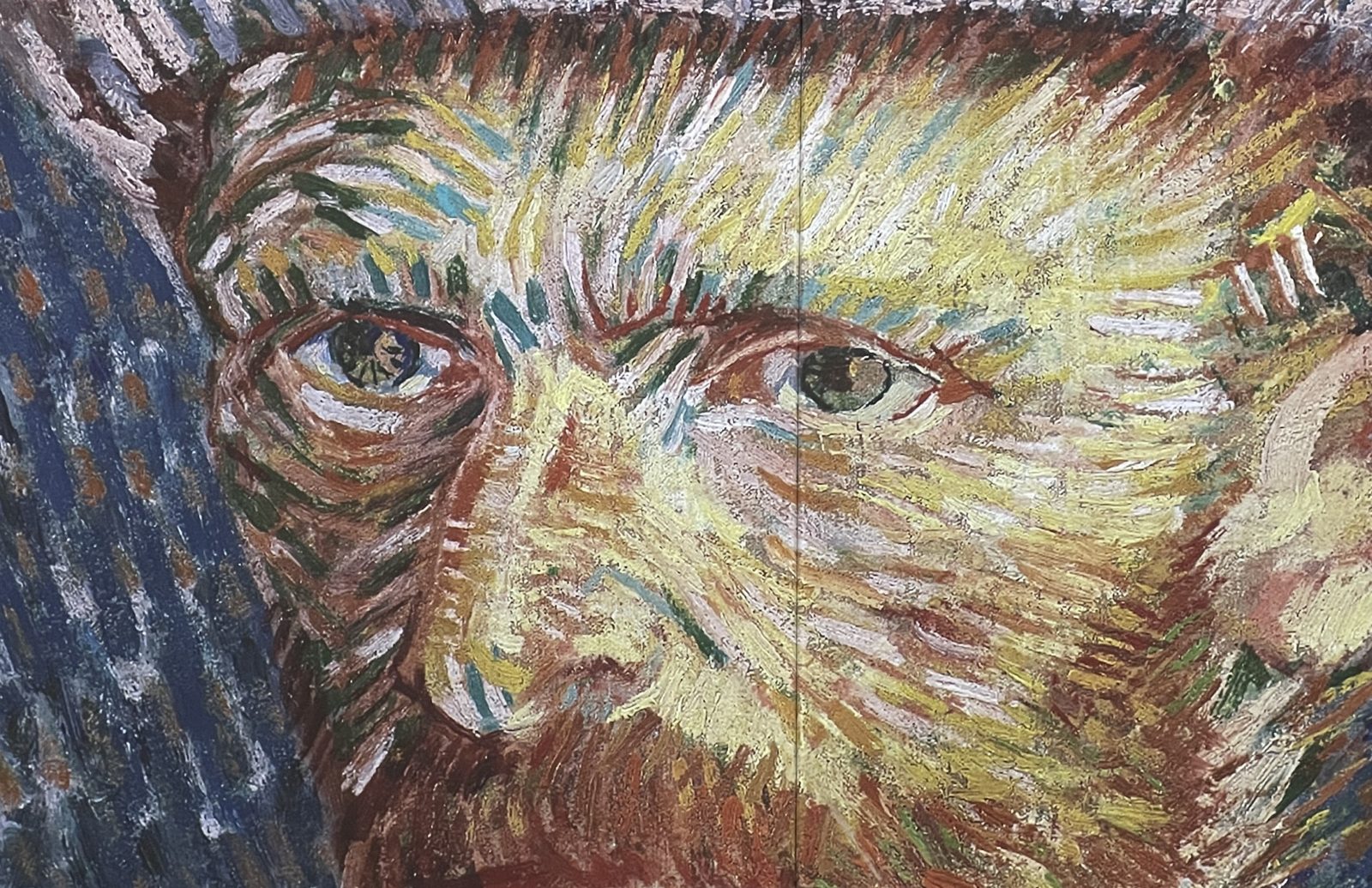 Van Gogh  Alive autoportrait  au feutre 