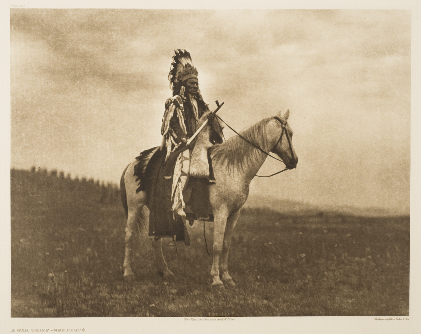 Sur la piste des Sioux Nez Percé Edward Sheriff Curtis