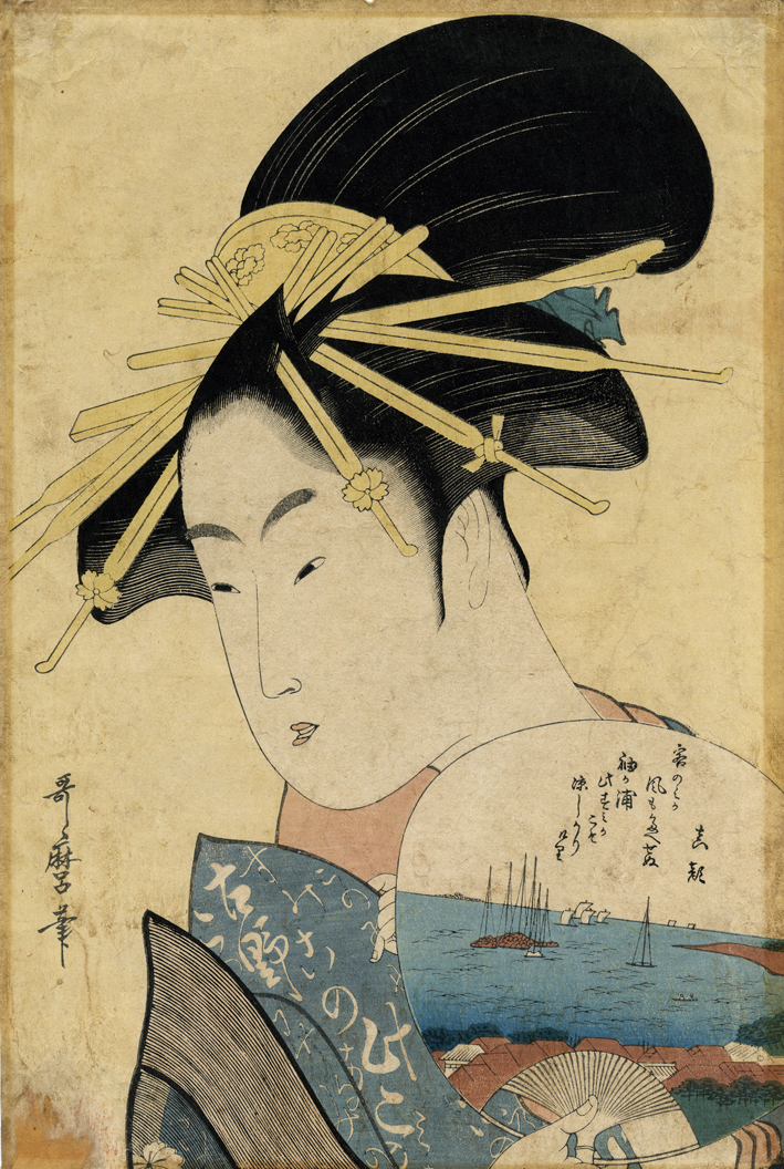 Kitagawa Utamaro La Courtisane Konosumi, 