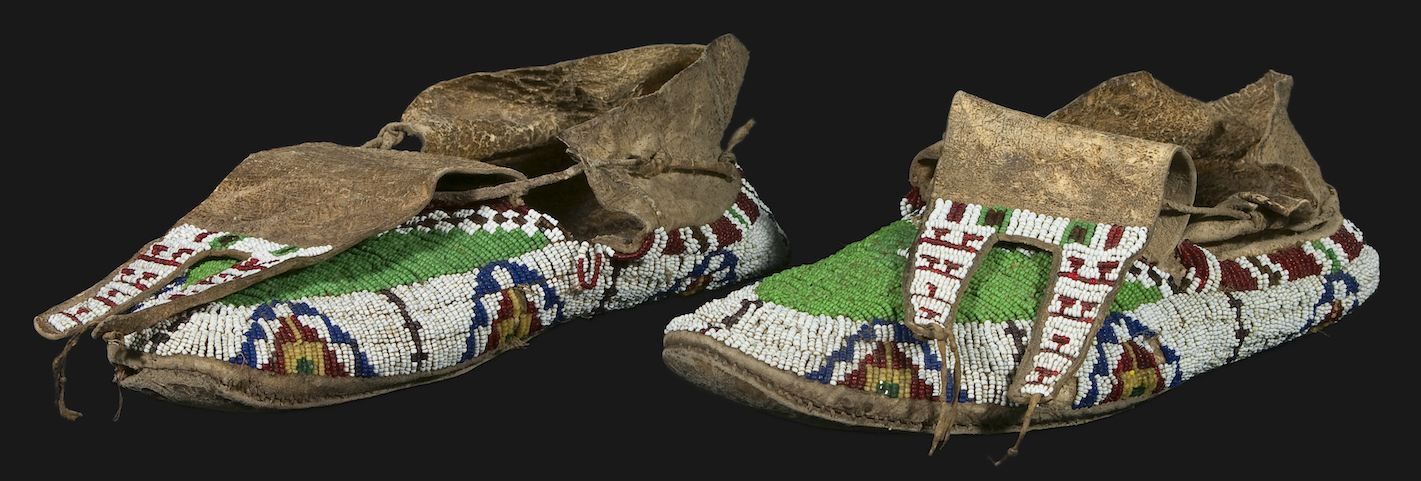 Sur la piste des sioux Gilet Francis, Littlemoon et Mocassins Littlemoon