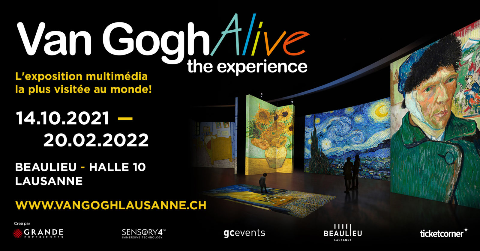Van Gogh Alive Affiche