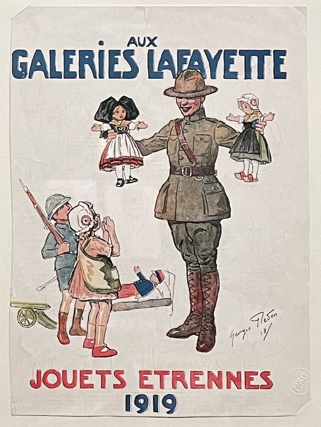 Château de Gruyères Jouets Etrennes Aux Galeries Lafayette 1919